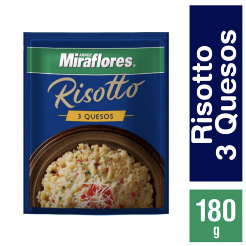 Risotto 3 cheeses - Rice Miraflores